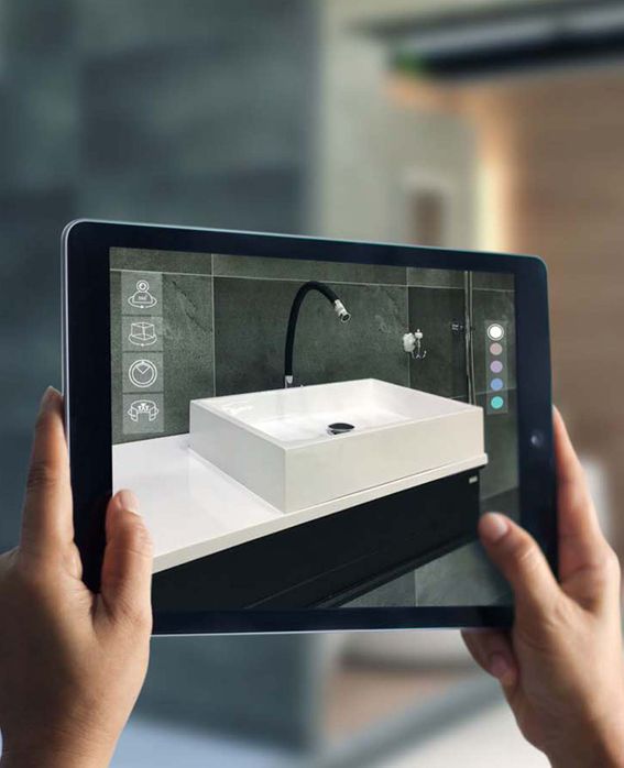 3D-Badplanung am Tablet