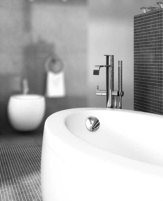 Design-Badewanne